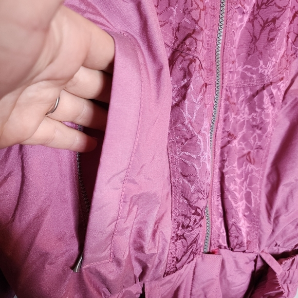 Vintage Snuggler Pink Tess Snowsuit. Women's size 6. - Picture 5 of 16